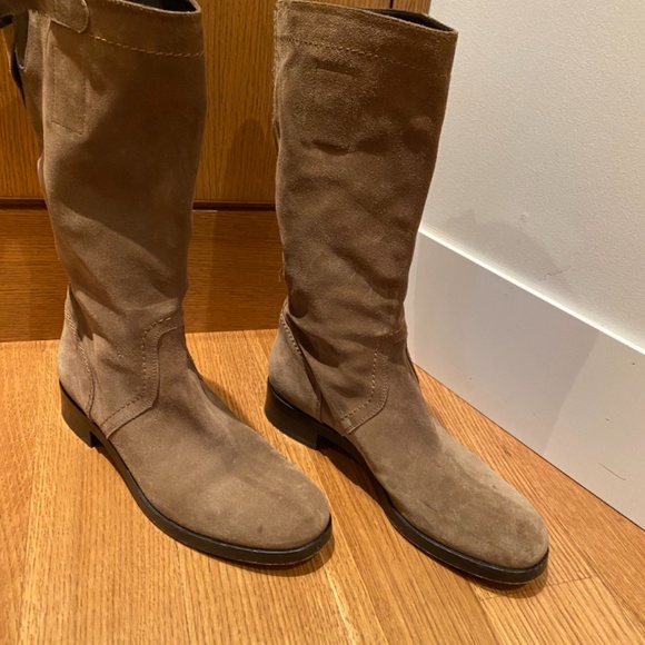 Jill Sander suede boots. Size 40. - Picture 4 of 5